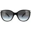 Cat Eye Black Grey Gradient Sunglasses