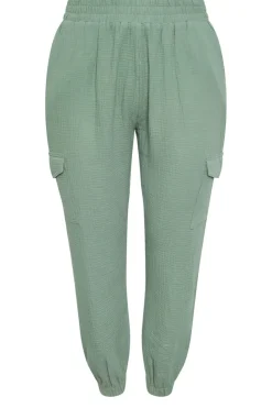 Cheesecloth Cuffed Joggers