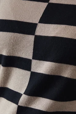 Colourblock Striped Jumper