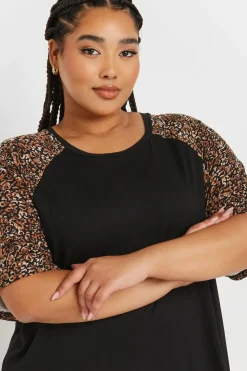 Contrast Sleeve T-Shirt