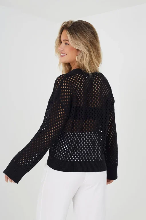 Cotton Open Knit Jumper
