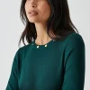 Crew Button Detail Jumper
