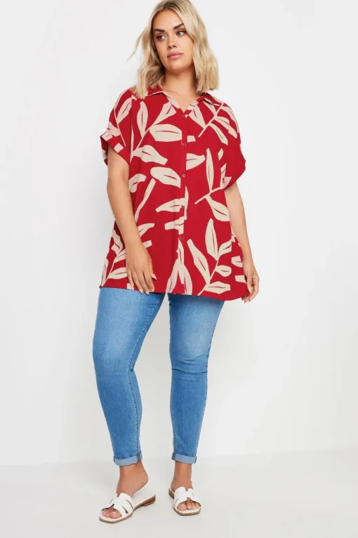 Crinkle Short Sleeve Shirt