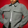 Cropped Boucle Jacket