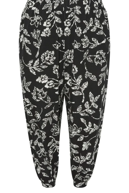 Cropped Harem Trousers