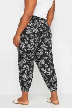 Cropped Harem Trousers