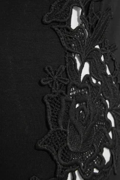 Cropped Lace Leggings