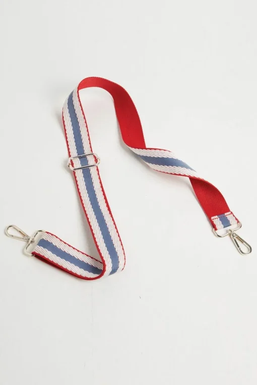 Crossbody Strap Nautical Stripes