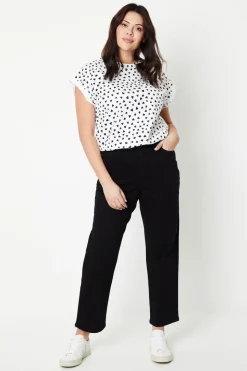 Curve High Rise Slim 7/8 Jeans
