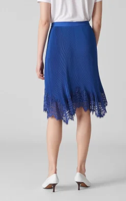 Dahlia Pleated Lace Skirt-
