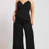 Diamante Corset Jumpsuit
