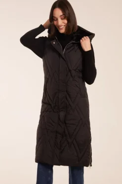 Diamond Detail Padded Gilet
