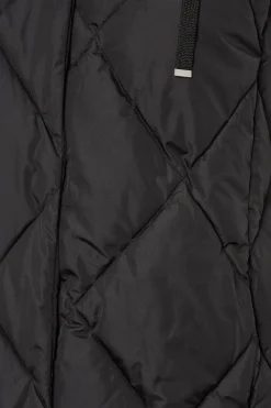 Diamond Quilted Midi Gilet