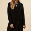 Double Breasted Midi Coat