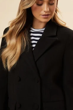 Double Breasted Midi Coat