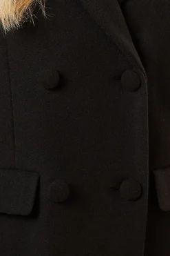 Double Breasted Midi Coat