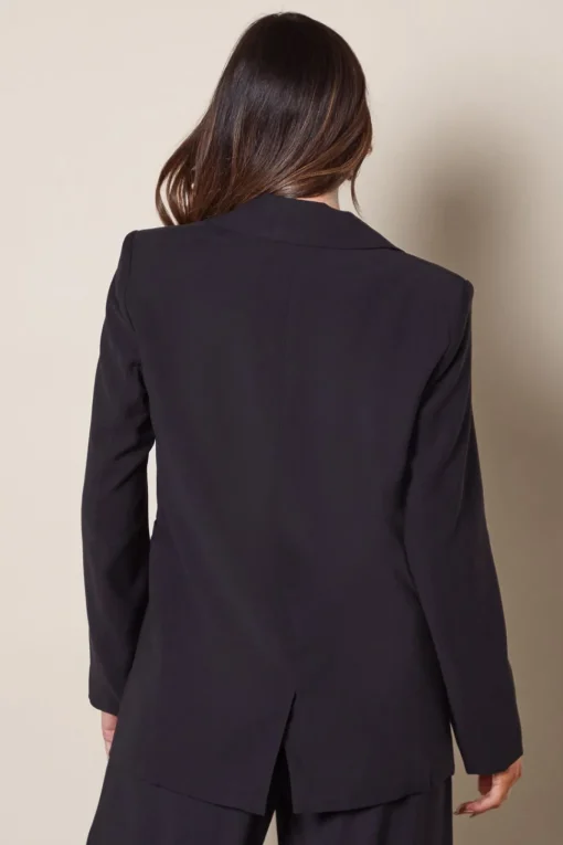 Double Breasted Military Blazer