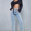 Double Waist Mom Jeans