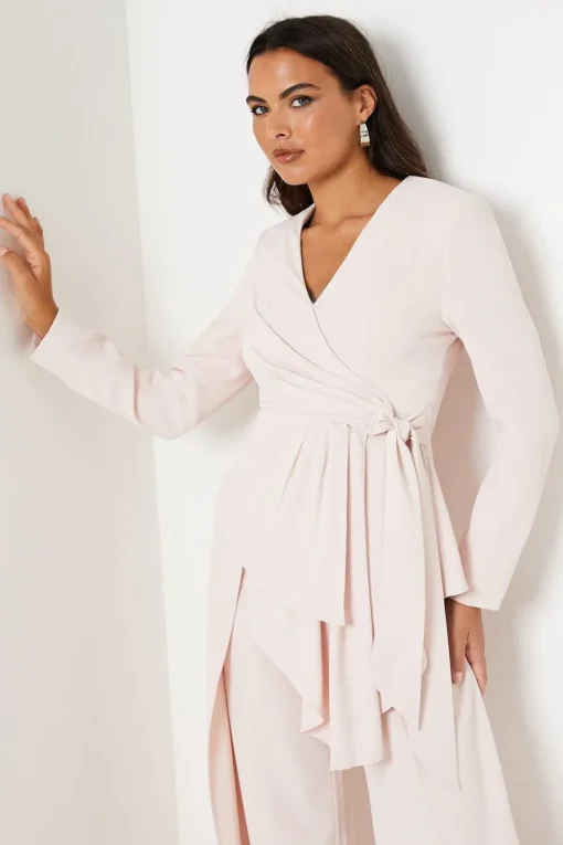 Drape Lightweight Crepe Jacket