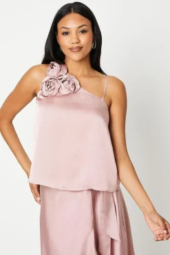 Drape Satin Wrap Skirt