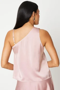 Drape Satin Wrap Skirt