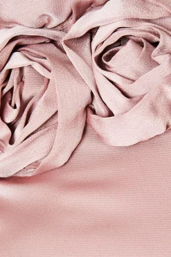 Drape Satin Wrap Skirt