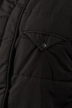 Drop Shoulder Padded Gilet