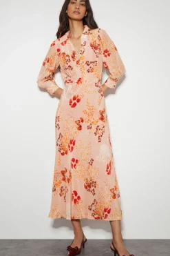 Elise Shirt Dress Pink