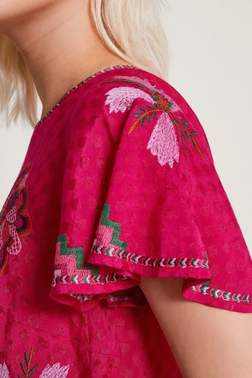Everly Embroidered Blouse