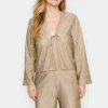 Evy Tie Front Casual Fit Bolero-