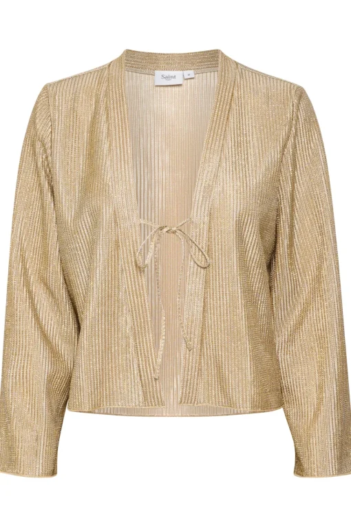 Evy Tie Front Casual Fit Bolero-