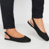 Extra Wide Fit Faux Suede Slingback Pumps