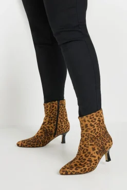 Extra Wide Fit Heeled Ankle Boots