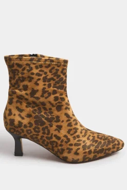 Extra Wide Fit Heeled Ankle Boots