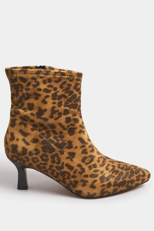 Extra Wide Fit Heeled Ankle Boots