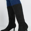 Extra Wide Fit Knee High Point Boots