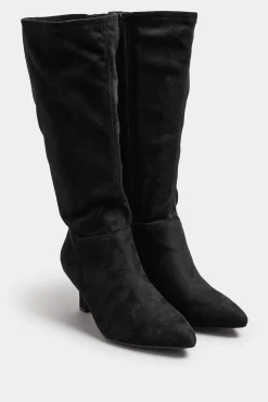 Extra Wide Fit Knee High Point Boots
