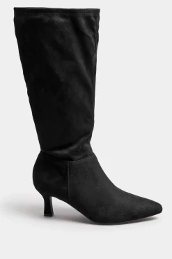 Extra Wide Fit Knee High Point Boots