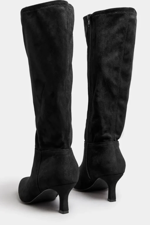 Extra Wide Fit Knee High Point Boots
