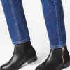 Extra Wide Fit Myla Side Zip Ankle Boots