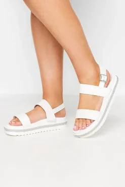 Extra Wide Fit Sparkle Flatform Sandals