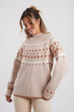 Fairisle Turtleneck Jumper