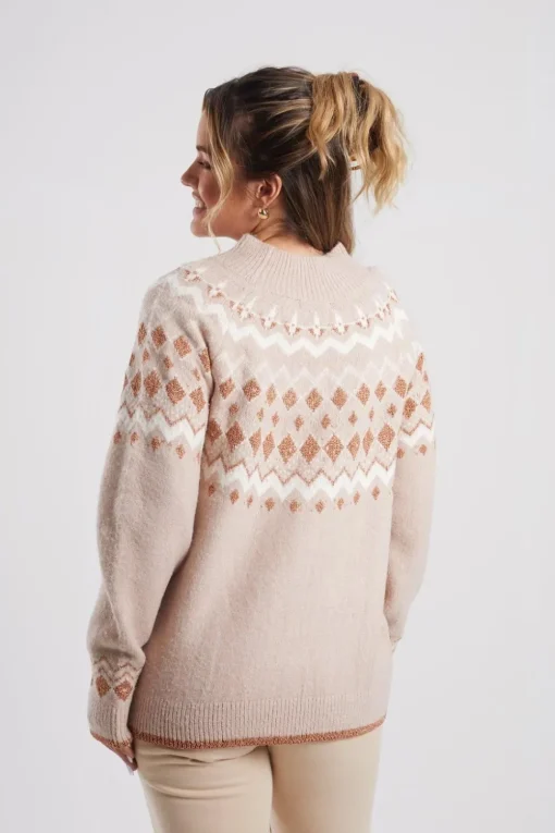 Fairisle Turtleneck Jumper