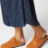 Faith: Habba Closed Toe Footbed Mules