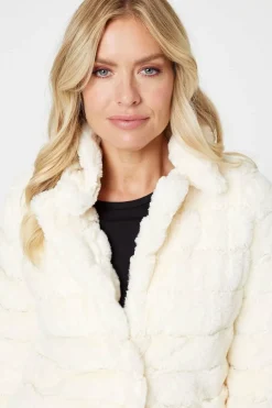 Faux Fur Cropped Jacket
