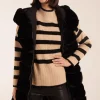 Faux Fur Detail Gilet