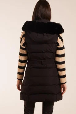 Faux Fur Detail Gilet