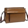 Faux Leather Crossbody Bag