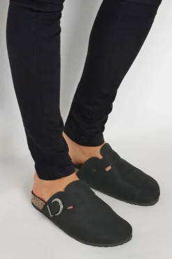 Faux Suede Clogs