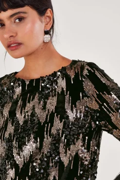 Fern Sequin Tunic Dress